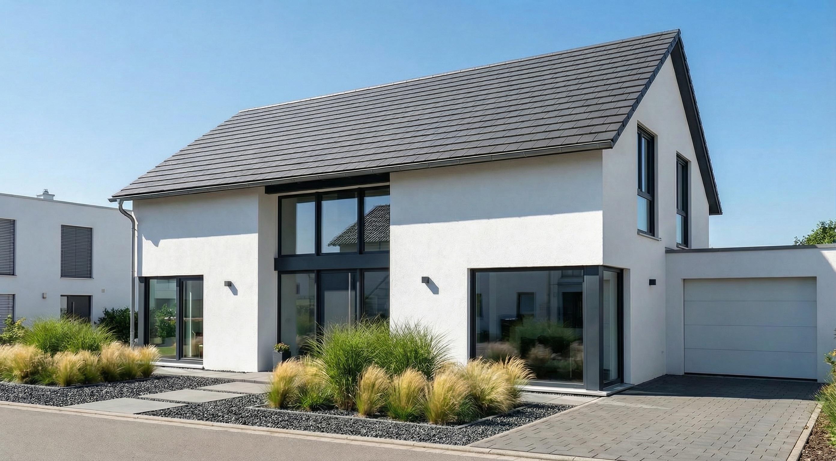 Modernes Haus - Vorher