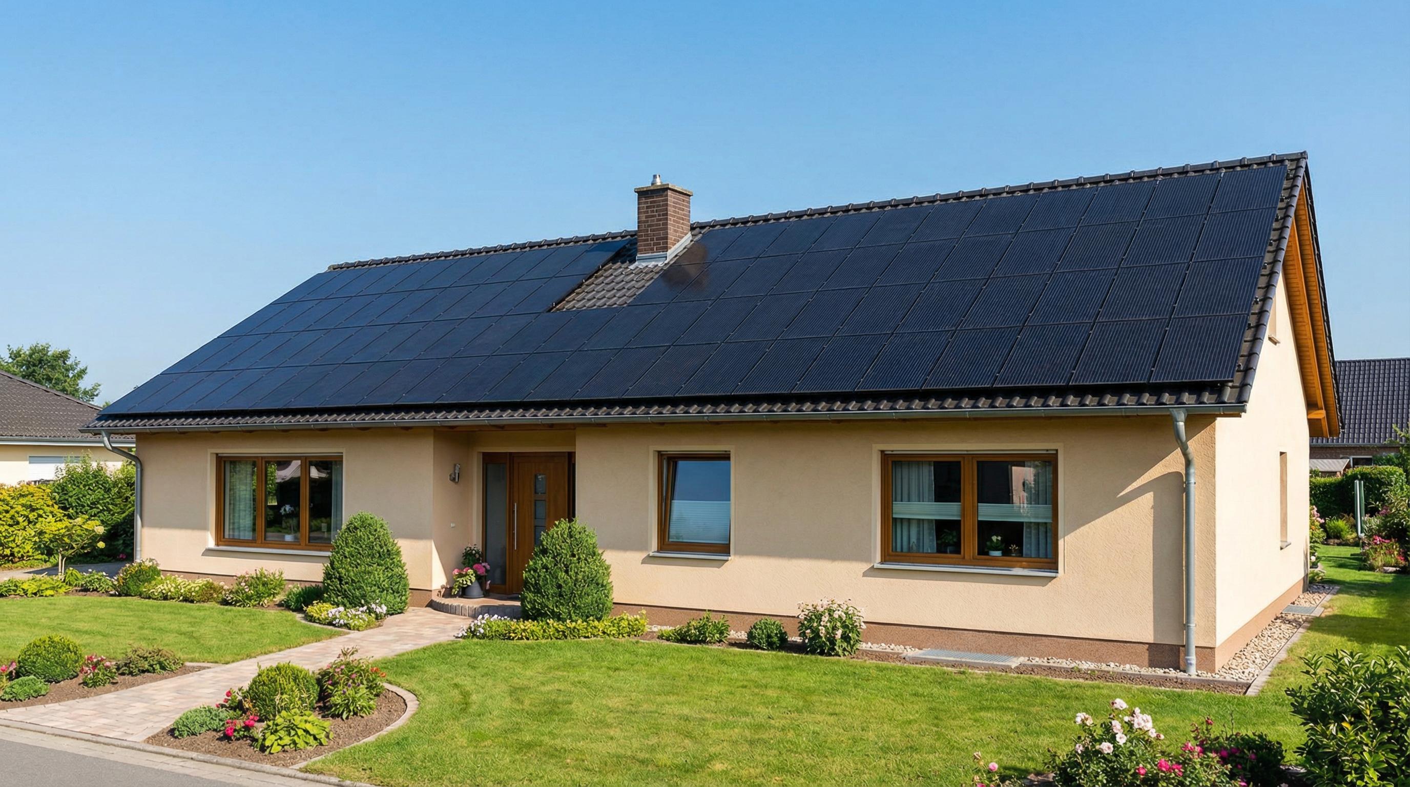 Bungalow - Mit AIKO Full Black Modulen